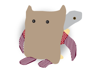 Waddle With Fish Friend