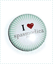 I love Spasmodica button