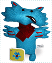 Windy doll (turquoise)